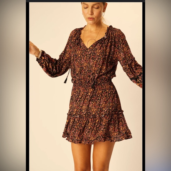Natalie Martin “Maggie” Silk Dress Sz M